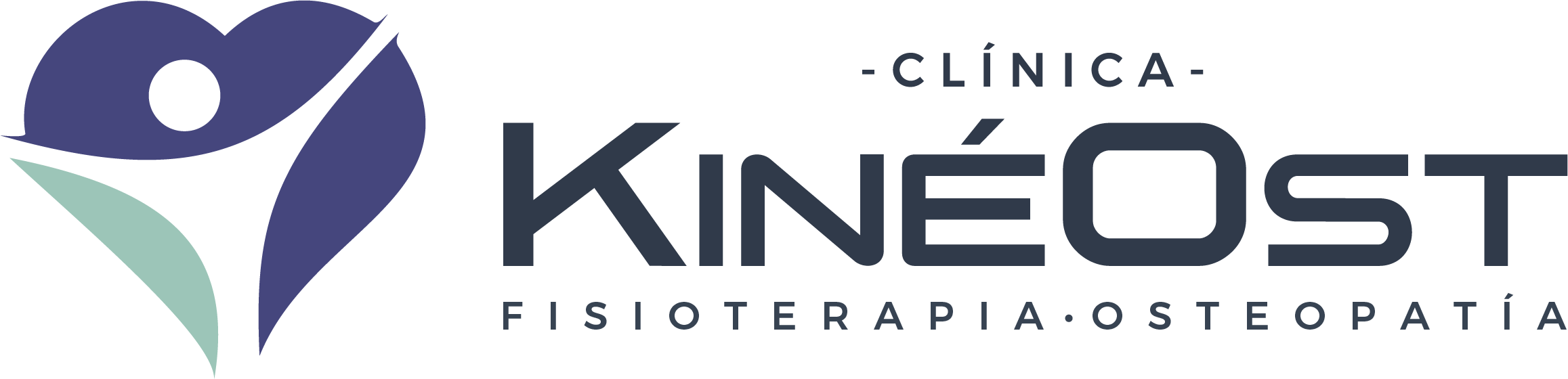 Clínica fisioterapia osteopatía Viladecans kineost logo